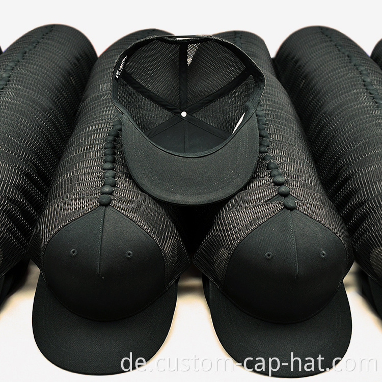 Flat Brim Mesh Cap